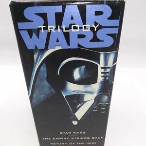 Star Wars Trilogy VHS Box Set 3 Tapes 1995 Original Version THX Edition Sci Fi
